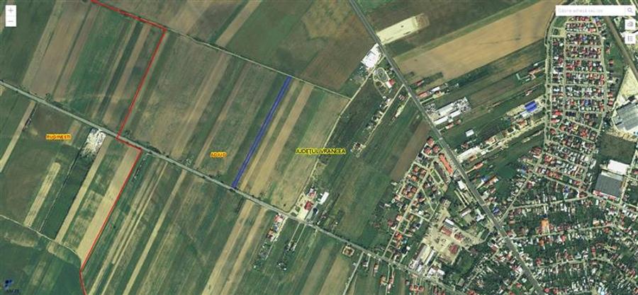 Adjud, teren 5000 mp - iesire spre Onesti