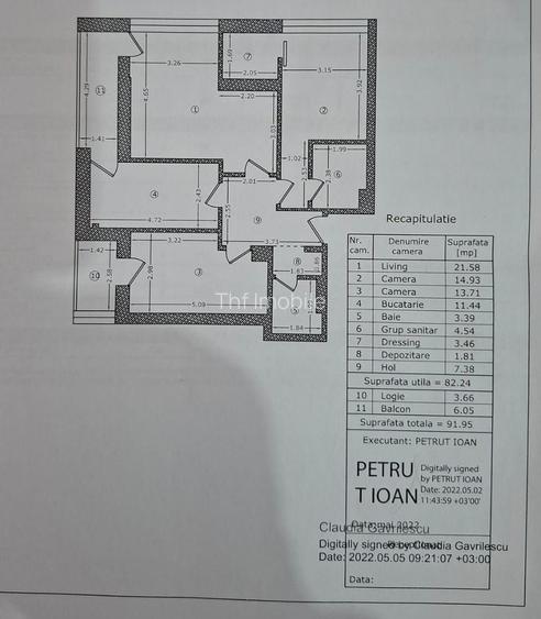 ap 3 cam+loc de parcare subteran, 92 mp utili, bloc 2021, Bd. Pipera nr. 1 - 1
