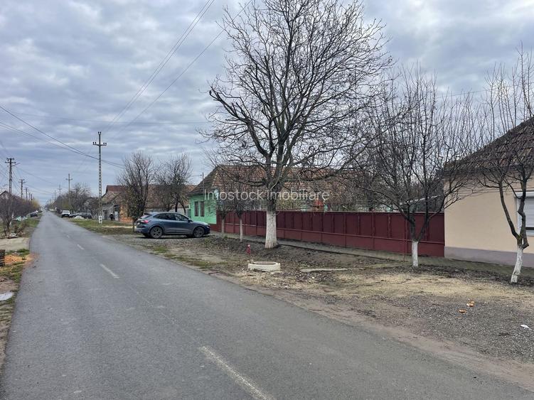 Casă și teren 2177 mp Ortisoara -28ml front-comision 0 - 2