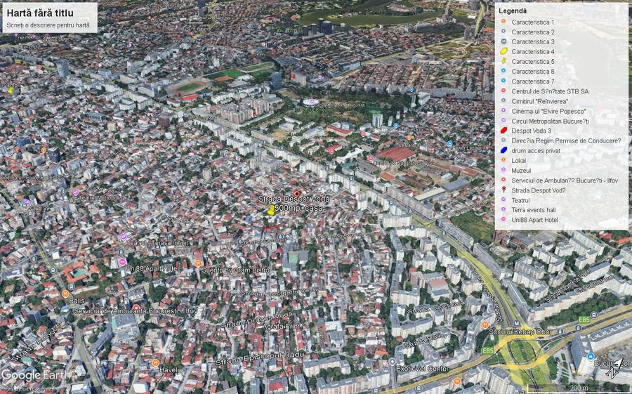 Zona Stefan Cel Mare-Viitorului 500mp+casa