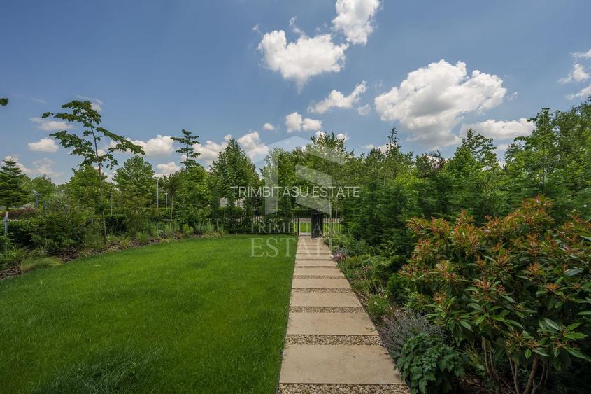 Duplex mobilat utilat,gradina, Tunari parc - 3