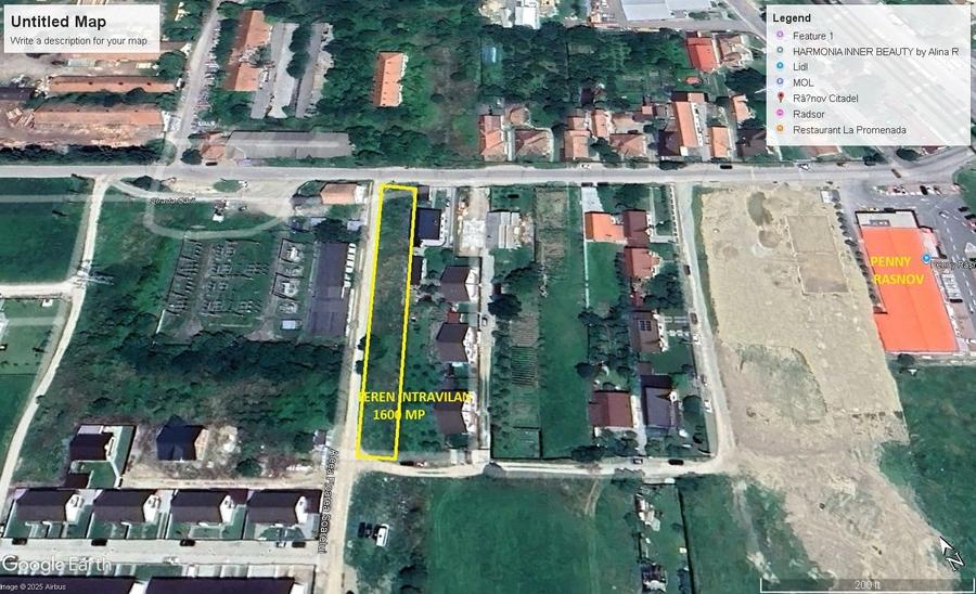 Teren intravilan Râșnov