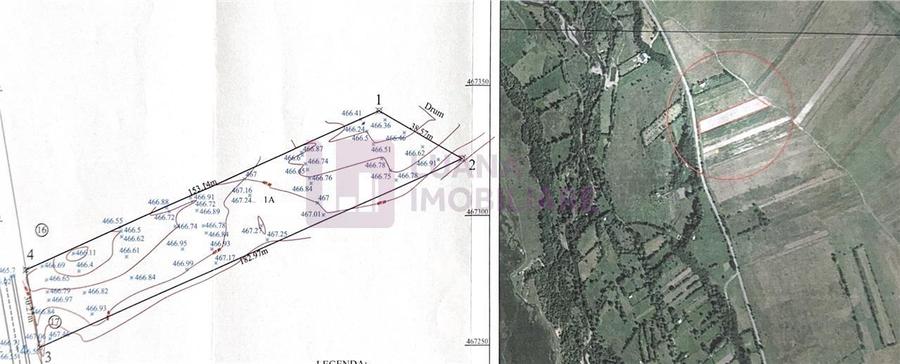 Teren intravilan 5.000 mp | Valea Avrigului | front dublu