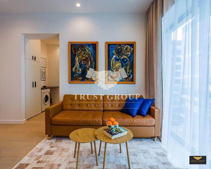 Apartament 2 camere Barbu Vacarescu | 2024 | Loc de parcare | Mobilat designer
