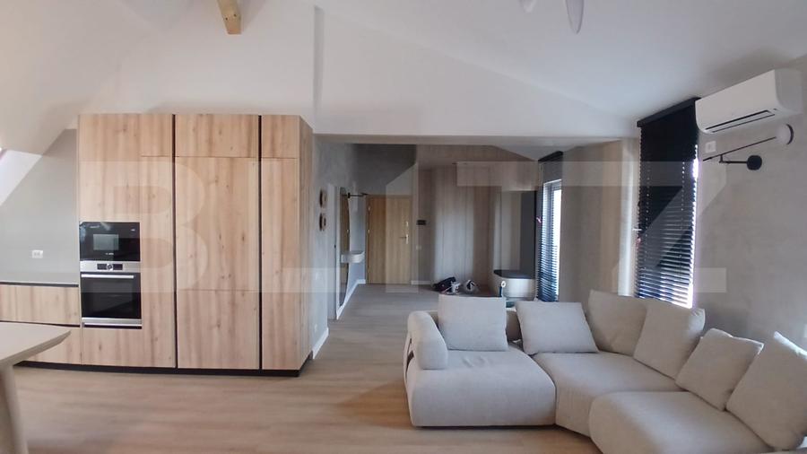 Penthouse exclusivist cu terasă panoramică, jacuzzi și saună!