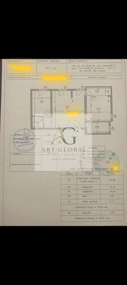 Apartament 3 Camere Militari Residence Transparent Complex Premium