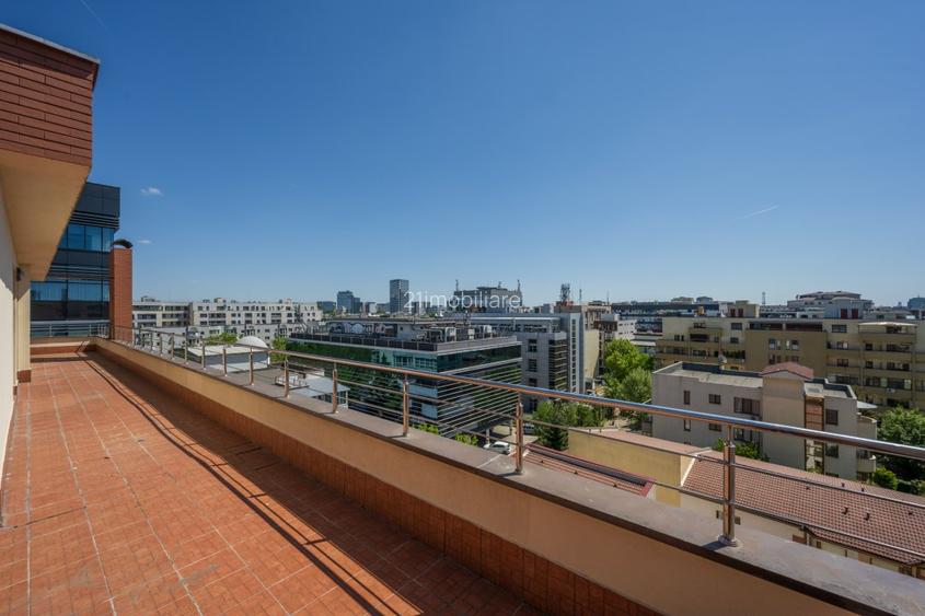 Penthouse spectaculos 5 camere, 482 mp, lift privat, Herastrau – Satul Francez - 38
