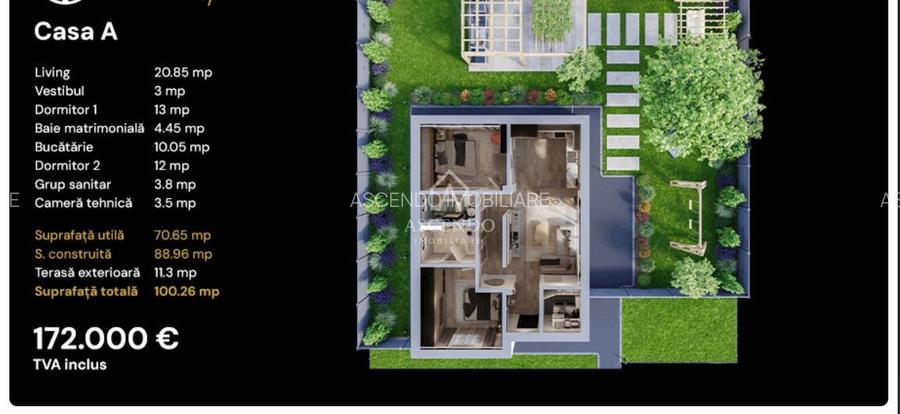 Case noi în Măgurele cu grădină proprie, parc privat și finisaje premium - 29