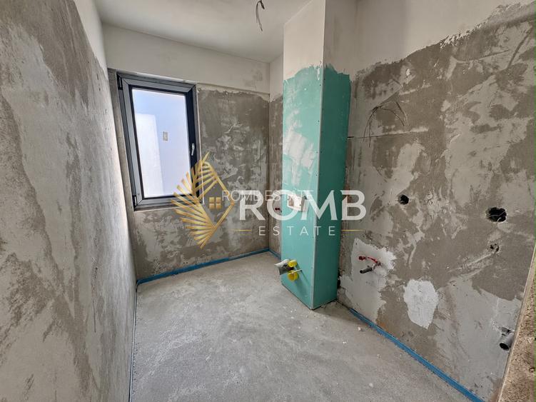 Apartament semifinisat, 2 camere, etaj 2, 53mp, Intre Lacuri Residence!