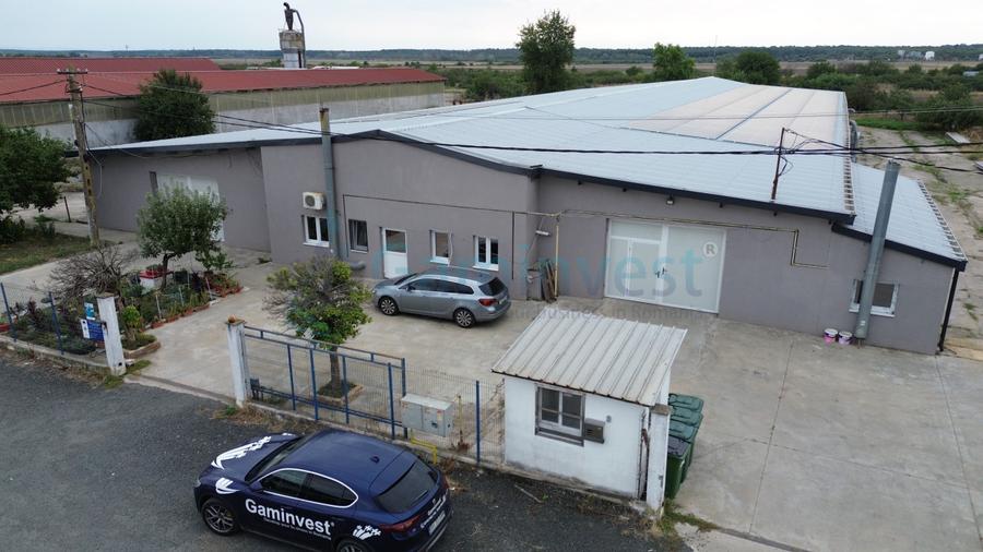 Hala industriala modernizată 2200 mp de vanzare in Pecica, Arad