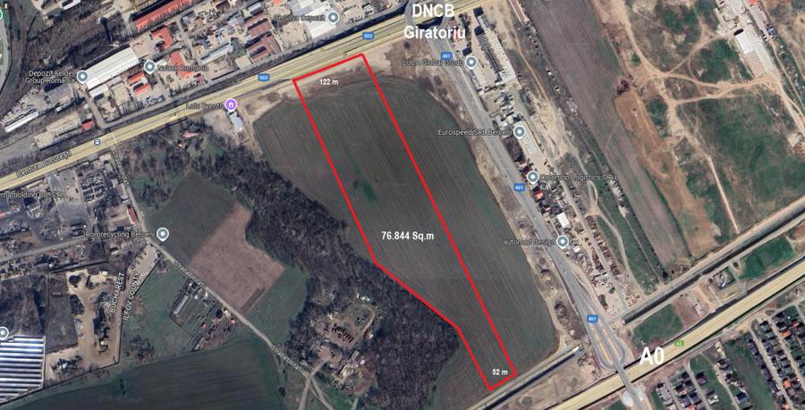 ILFOV, BERCENI, CENTURA -GIRATORIU, ST 76.844 MP