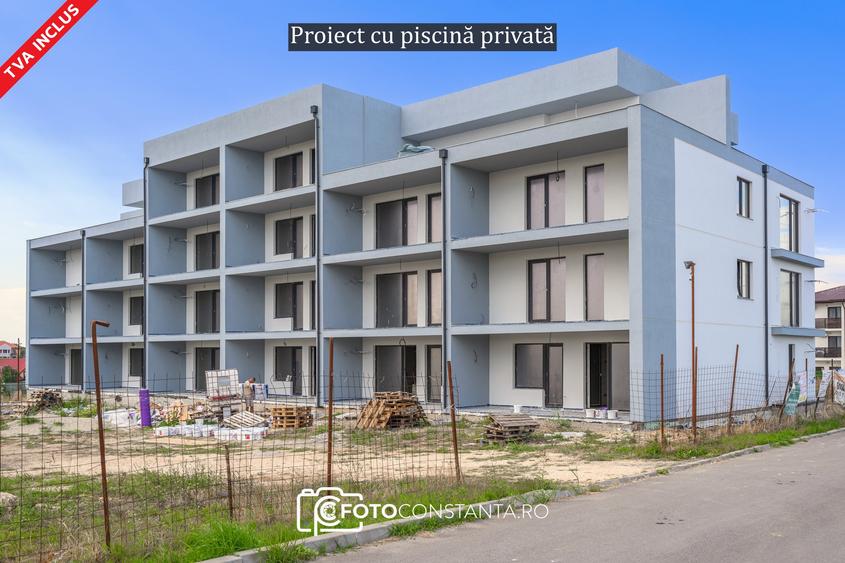 ✅TVA inclus: Apartament la mare · piscină bloc · încălzire pardoseală