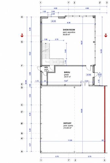 Spațiu comercial cu showroom și depozit | 412 mp | str. Matei Corvin, Oradea