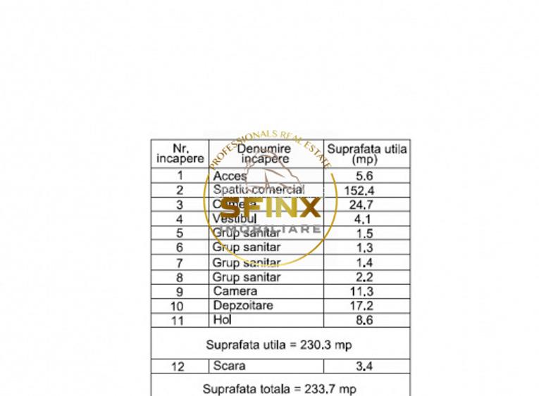 Spațiu comercial stradal 233 mp | Vitrină 15 ml | Șoseaua Vergului | Investiție - 14