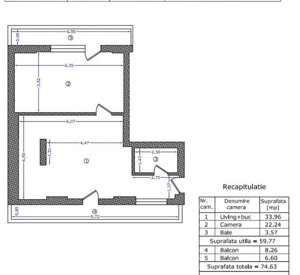 Comision 0%! Bloc nou | 60mp + 15 balcon | Metrou Gorjului Sector 6