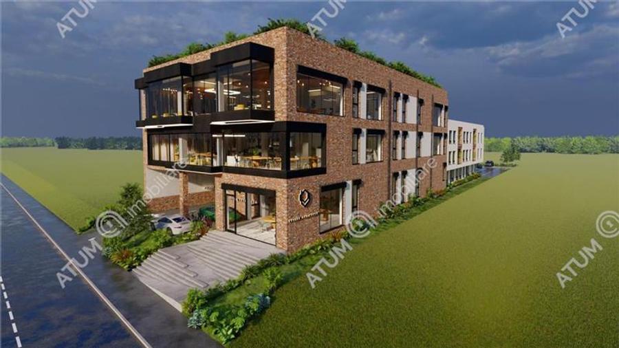 Spatiu comercial si birouri de vanzare in Sibiu zona Shopping City