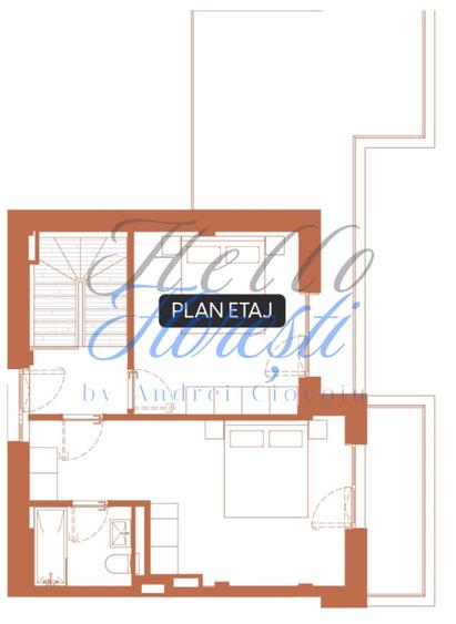 Apartament 3 camere 99.4 mp 1 logie si 2 terase in Hexagon