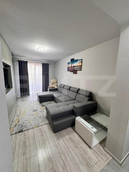 Apartament 2 camere, 51 mp, complet mobilat, zona Valea Lupului