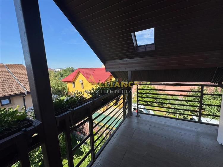 Exclusivitate | Vila individuala P+1+M | 7 camere + 3 bai | Teren 400 mp | Efici