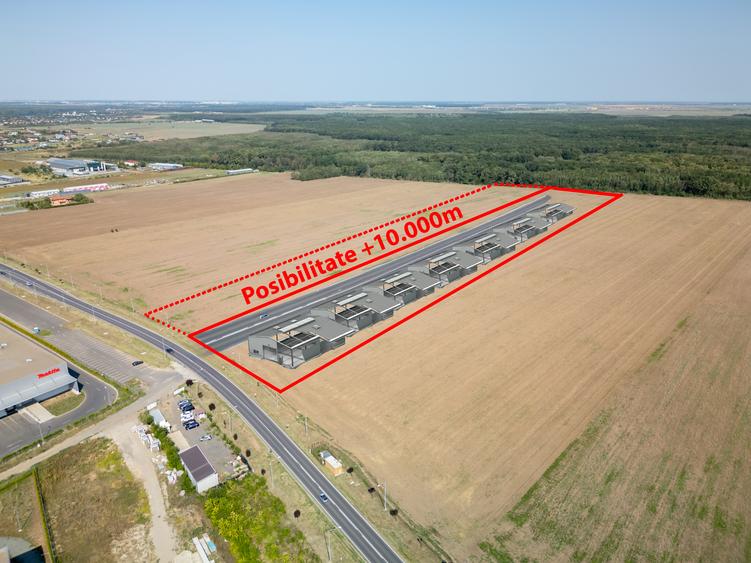 Teren Vanzare Intravilan Branesti - Investitie Zona Industriala Vis a Vis Makita