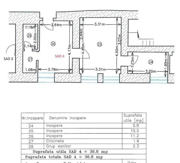 Spatiu birouri - 37 mp I zona Ultracentrala - Piata Unirii - 1