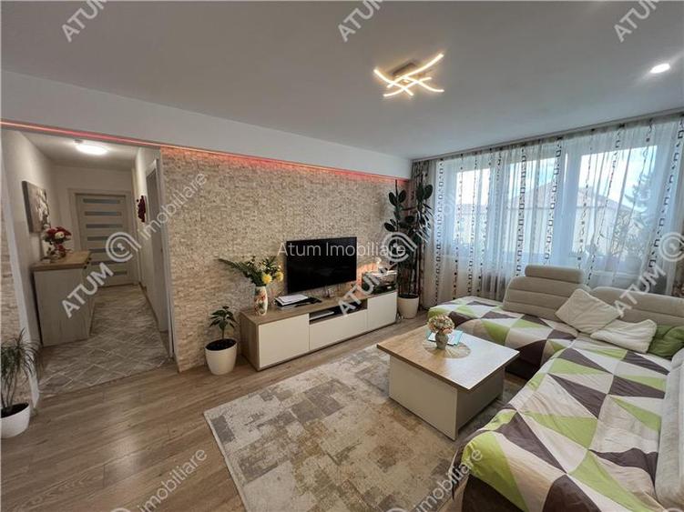 Apartament renovat cu 3 camere in zona Rahovei din Sibiu - 2