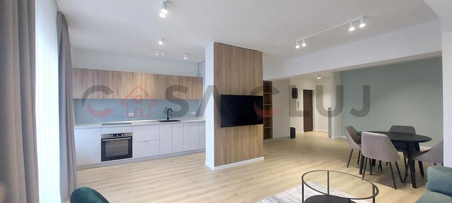 Apartament modern, 82 mp și terasă 17 mp, zona Parc Babeș, garaj !