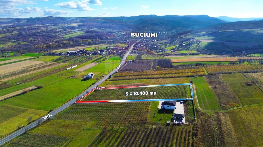 TEREN DE VANZARE CU FRONT LA DN-DE LA 110.000 Euro la 99.000 Euro