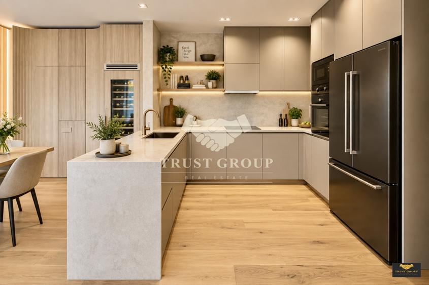 Apartament 4 camere Lux - Aviatorilor | 2 Terase | Loc de parcare