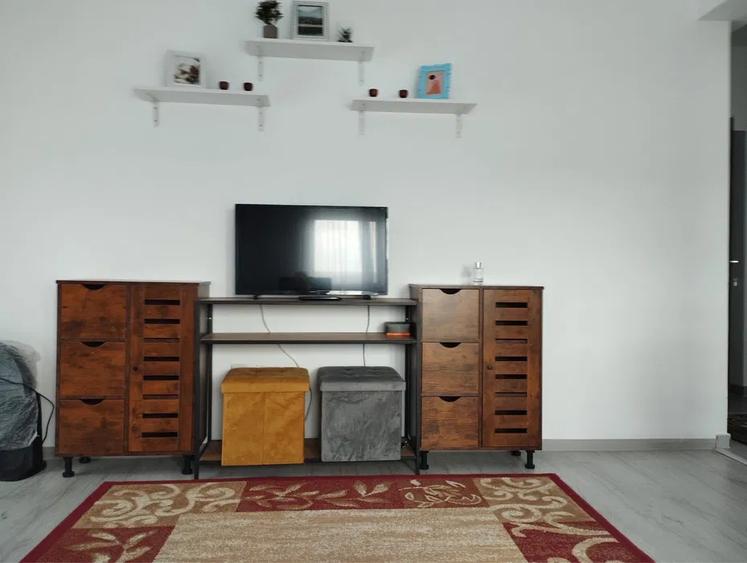 Apartament 2 camere, decomandat, 50 mp, parcare, centrala, Chiajna
