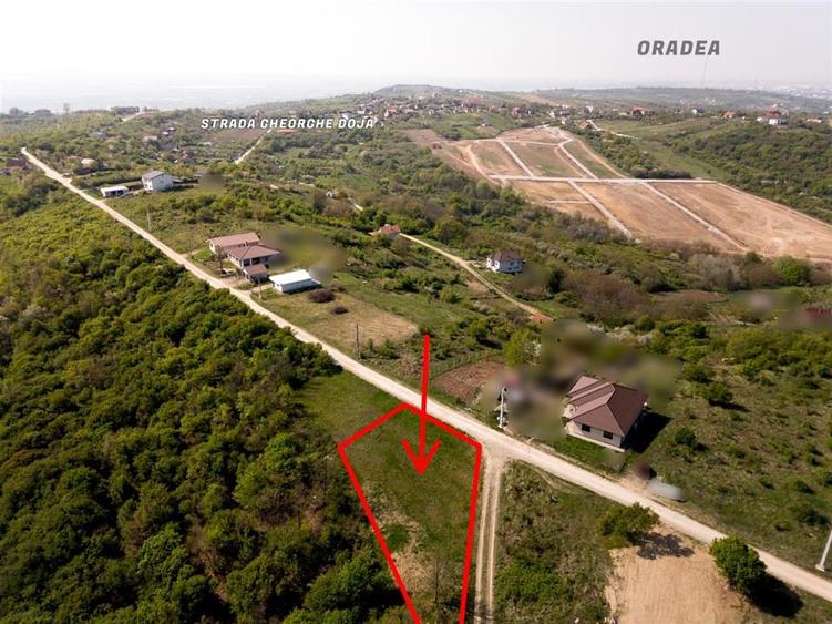 RECO Teren intravilan, dublu front, Saldabagiu de Munte