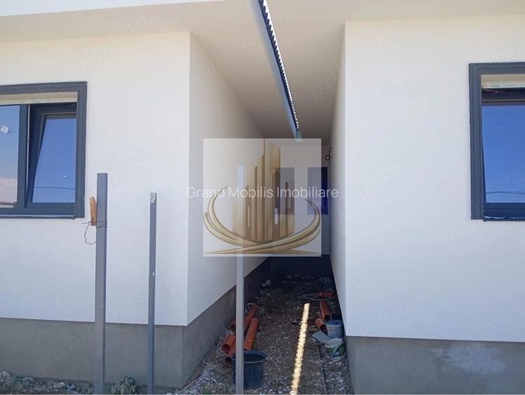 Duplex nou 101 mp, 3 dormitoare, teren 378 mp – Moșnița Nouă