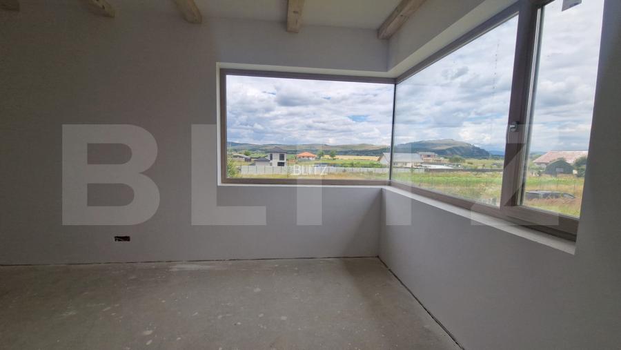 Casa 4 camere, 2 bai, 120 mp, teren 800 mp - Bod- finalizata - 7