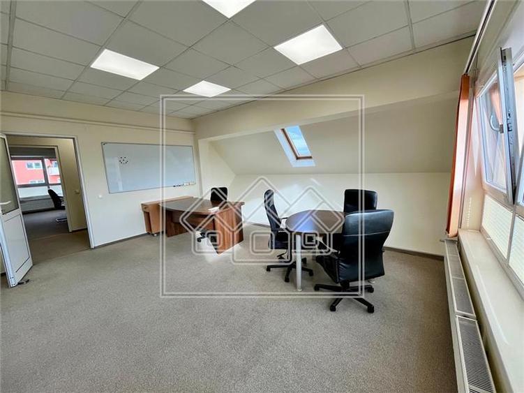 Spatiu birouri de inchiriat - 9 camere - teren 470 mp