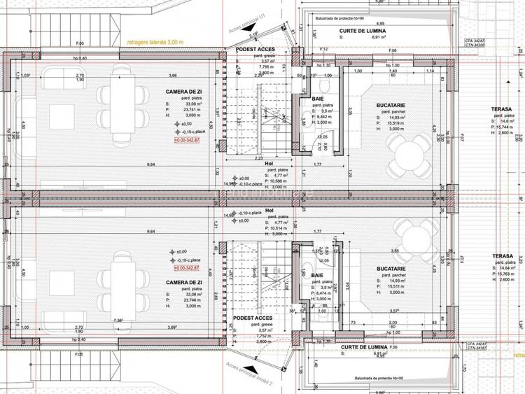 Duplex premium | 183 mp utili | ansamblu de 6 duplexuri | str. Oașului - 7