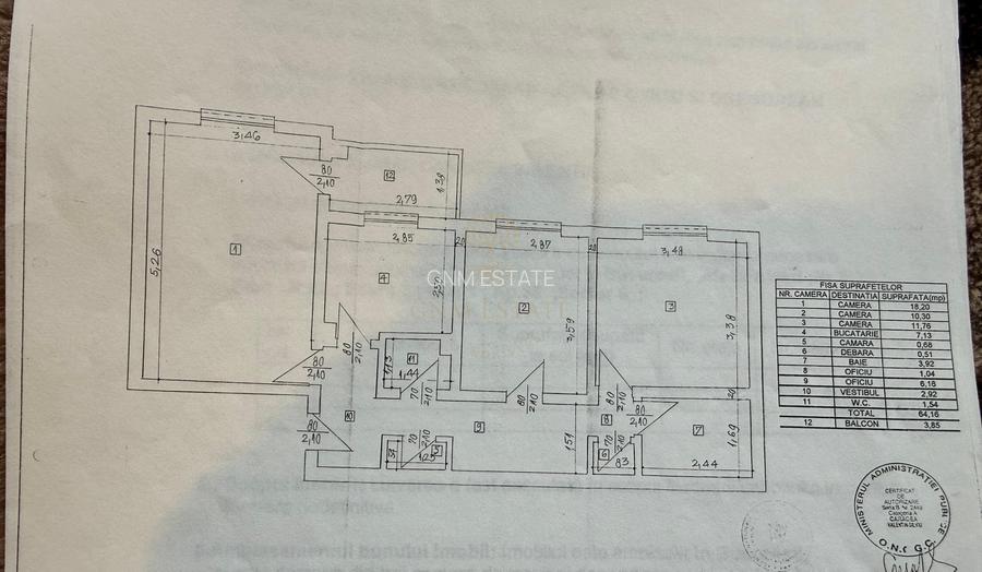 3 Camere Et.1/4 An constructie 1984 Zona Apusului - Metrou Gorjului - 11