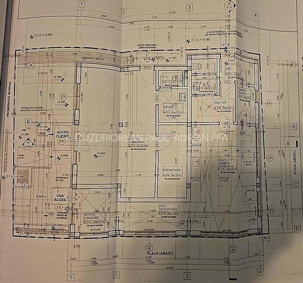 Spatiu comercial si teren de vanzare pe plaja in Mamaia, comision 0% - 6
