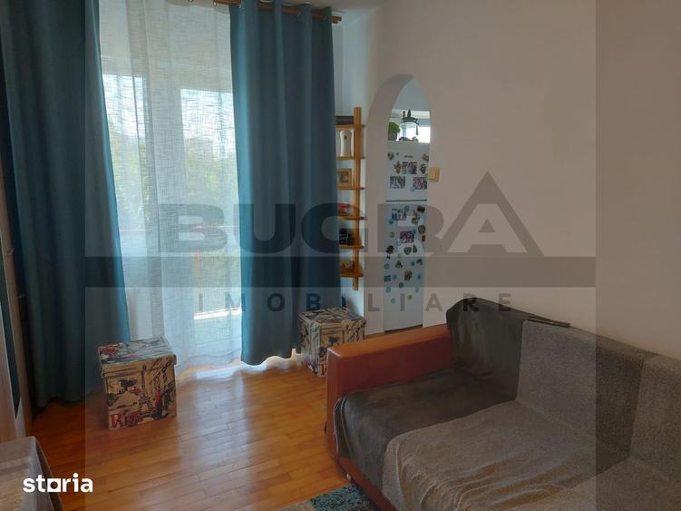 Garsoniera, 24mp, balcon, etaj intermediar, zona Zorilor