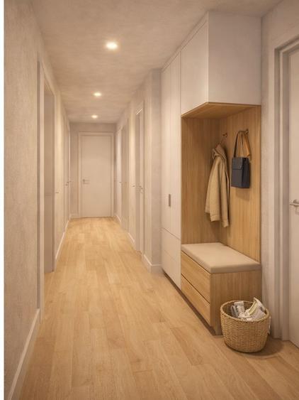 Acasă, în 3 camere bine gândite – spațiu, lumină și confort