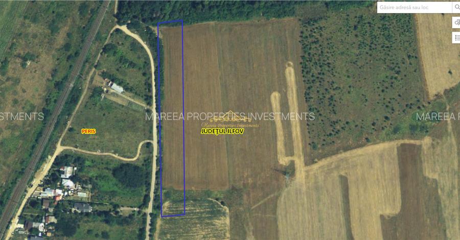Teren intravilan Peris 10.000 mp pt complex de case - 4
