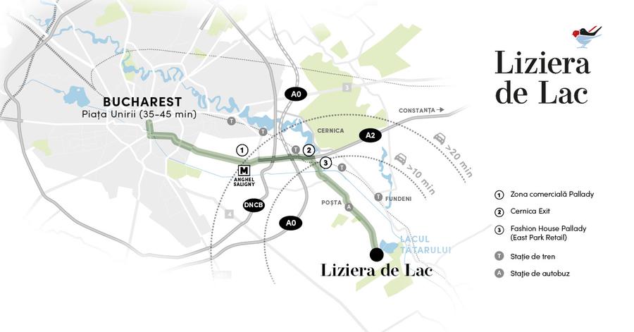Case lângă lac, natură & sport | Metrou 20 min | Acces facil Bucuresti I F2 - C6