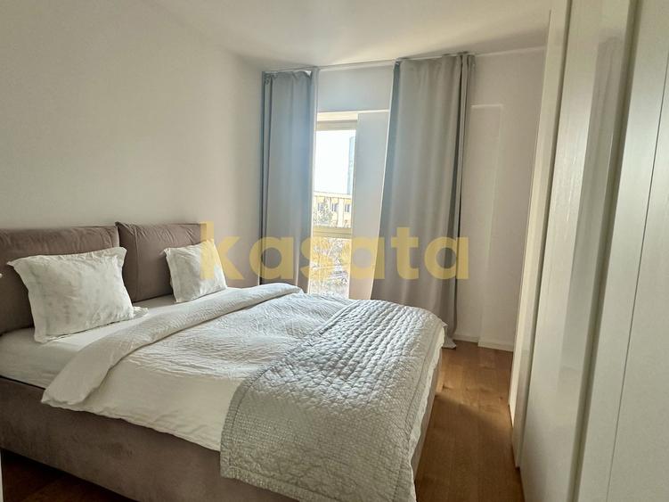 Apartament cu 2 camere, terasă și vedere spre grădină | Aviației Park