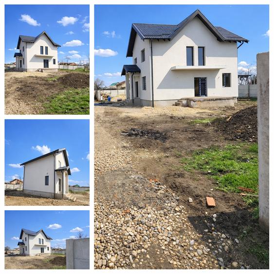 Vila curte, Domnesti 4 camere 2 bai curte 400 mp deschidere 20 ml zona centrala