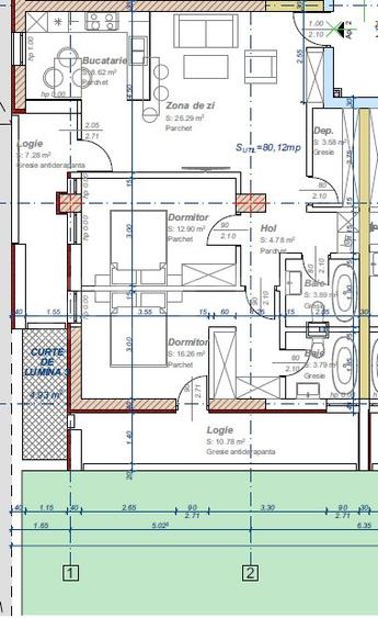 Apartament cu 4 camere, 111 mp utili, gradina de 160 mp, zona Aradului