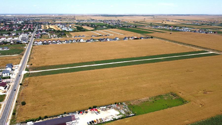 Teren Intravilan In Rate Com Berceni | utilitati: curent, gaz | #MG10