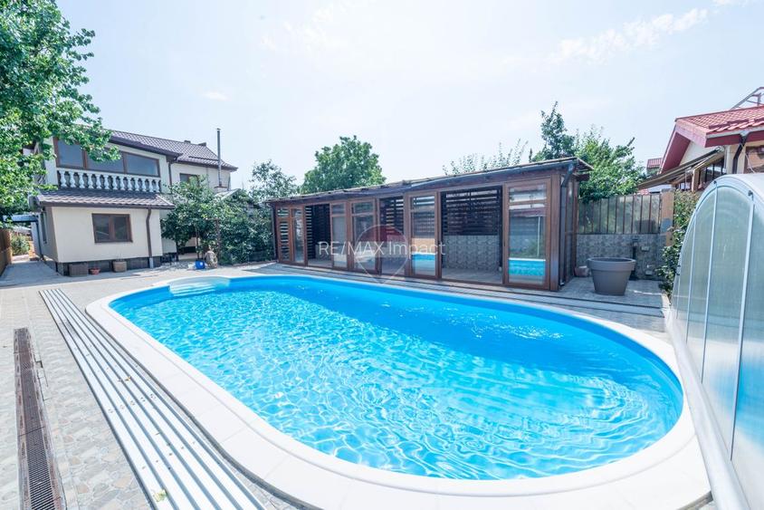 Vila de vanzare 240 mp utili, piscina, teren 1000 mp, central Calarasi - 32