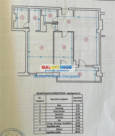 Vanzare apartament 3 camere, Ploiesti, zona Albert