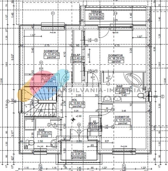 Casă individuală 181 mp utili + 563 mp teren, garaj, Str. Oașului