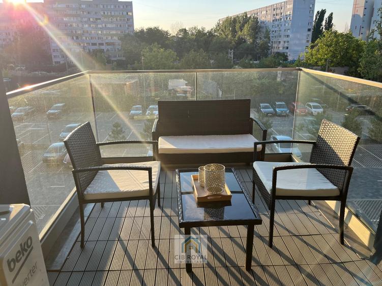 Inchiriez apt. lux 2 cam. Piata Presei Libere-Romexpo-Poligrafiei, Parcului 20.