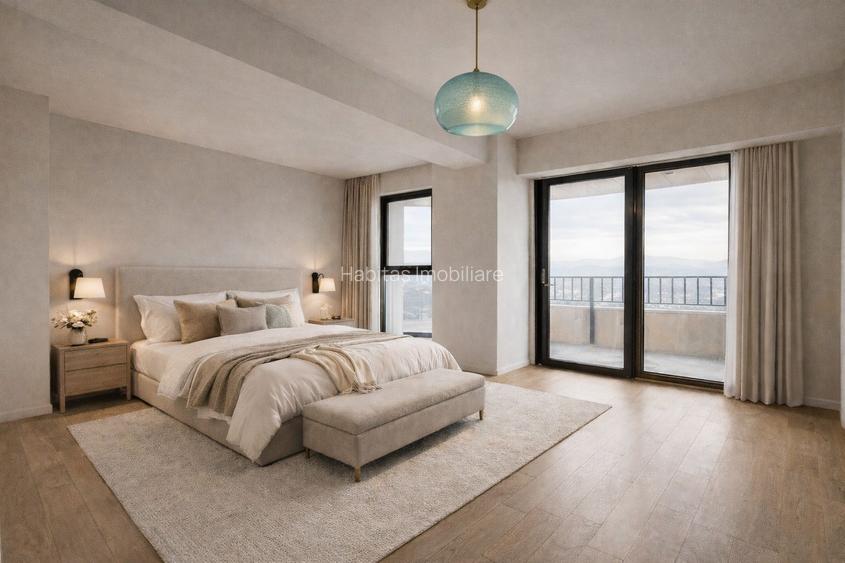 Penthouse pe 2 niveluri | etaj 24–25 | panoramă totală | 0% comision - 6